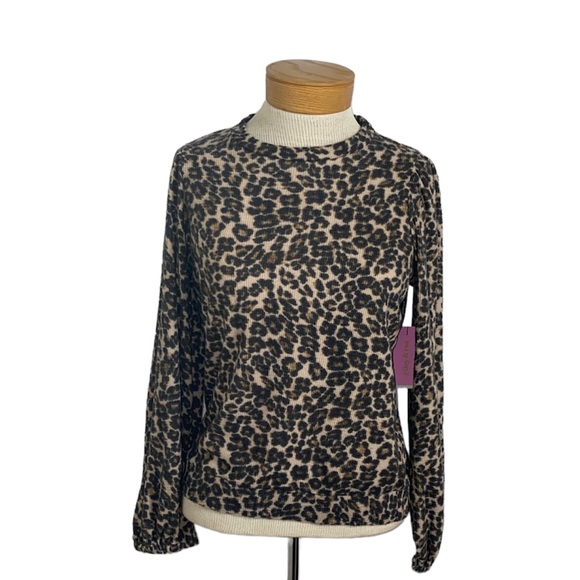 Riley & Rae long sleeve brushed waffle cheetah XS - Picture 9 of 9